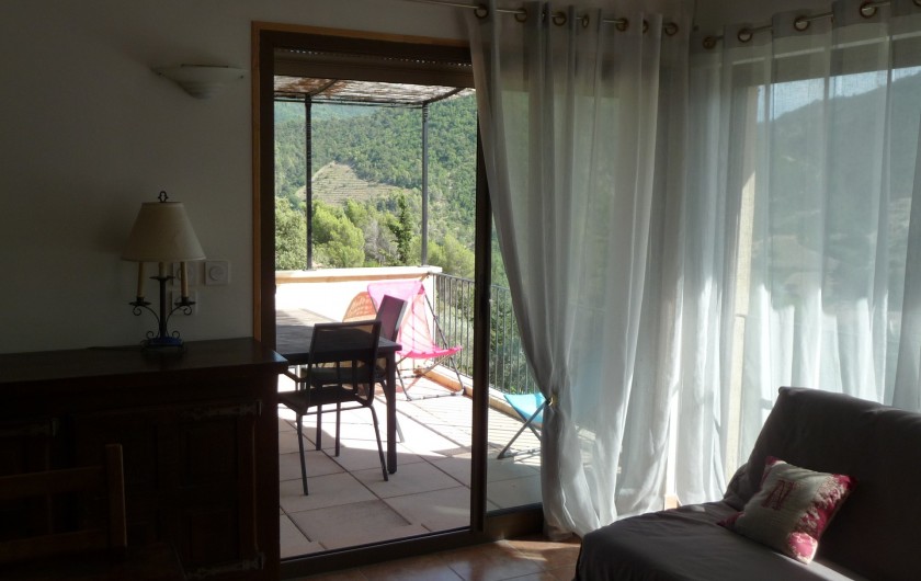 Location de vacances - Gîte à Aubres - Baie Terrasse