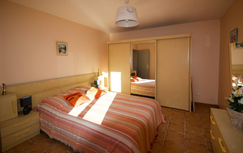 Location de vacances - Villa à Saint-Martin-d'Ardèche - chambre lit "classique" 140