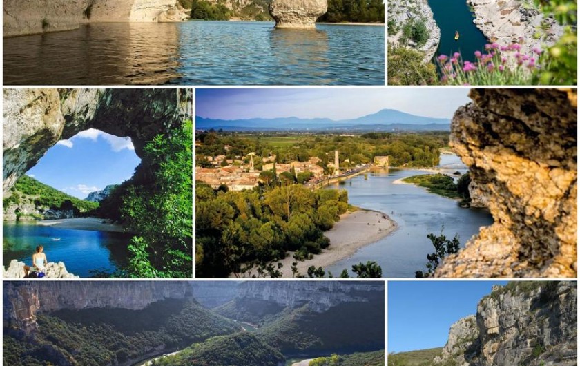 Location de vacances - Villa à Saint-Martin-d'Ardèche - les Gorges...à Voir absolument