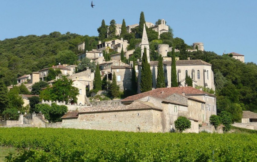 Location de vacances - Villa à Saint-Martin-d'Ardèche - La Roque /s Cèze, magnifique.
