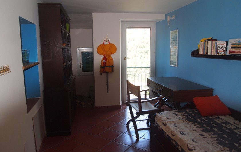 Location de vacances - Villa à Zoagli - Petite chambre avec 2 lits