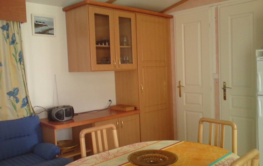 Location de vacances - Bungalow - Mobilhome à Carnac - Coin côté séjour