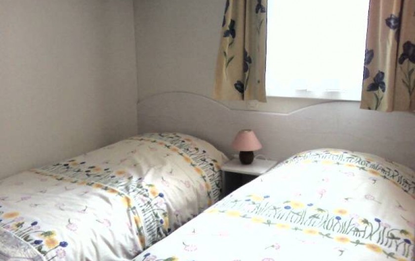 Location de vacances - Bungalow - Mobilhome à Carnac - Chambre 2 lits jumeaux