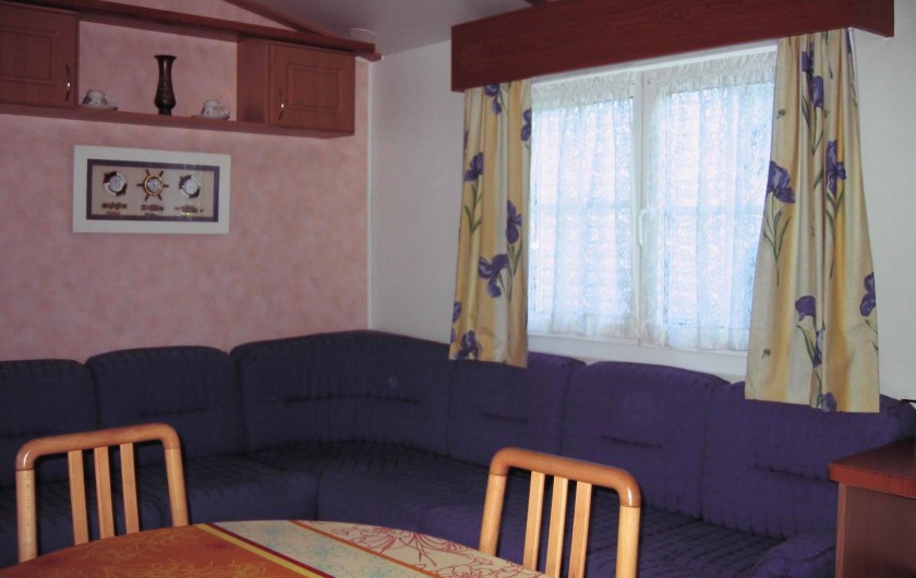 Location de vacances - Bungalow - Mobilhome à Carnac - Banquette