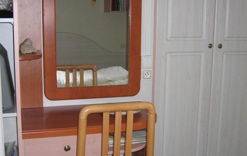 Location de vacances - Bungalow - Mobilhome à Carnac - Chambre 1 Bureau