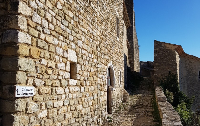 Location de vacances - Appartement à Saint-Montan - Bourg castral - Saint Montan