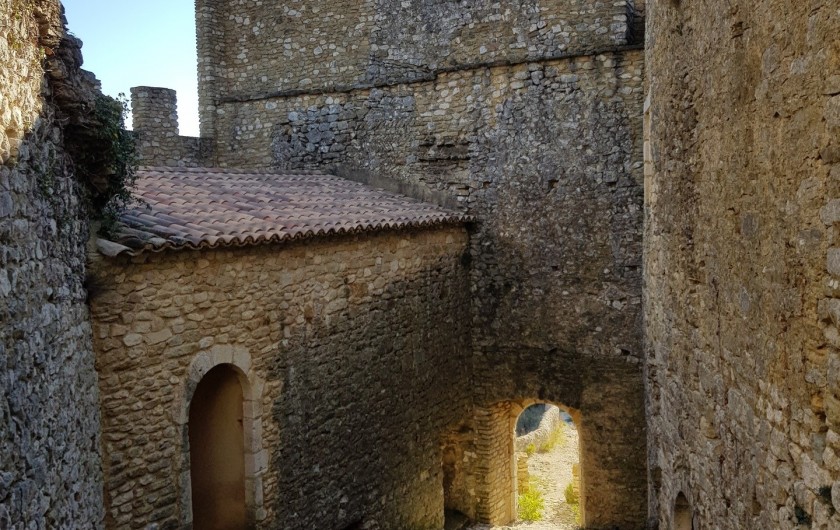 Location de vacances - Appartement à Saint-Montan - Château de Saint Montan