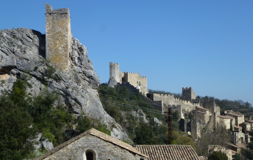 Location de vacances - Appartement à Saint-Montan - Pigeonnier- Eglise San Samonta - classé monument historique- Sant Montan