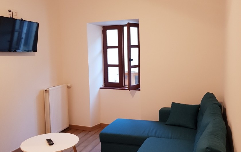 Location de vacances - Appartement à Saint-Montan - Salon Séjour