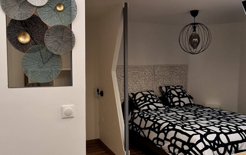 Location de vacances - Appartement à Saint-Montan - Coin nuit