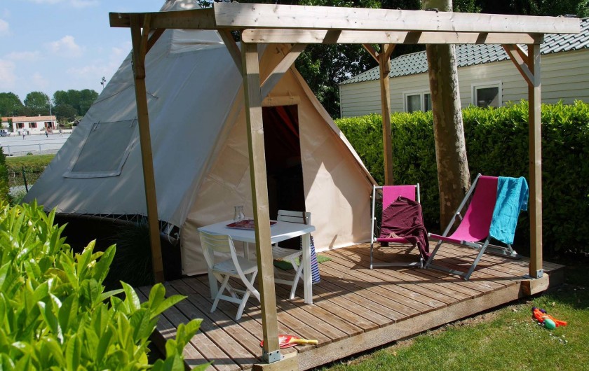 Tipi, 4 pers. 2 chambres