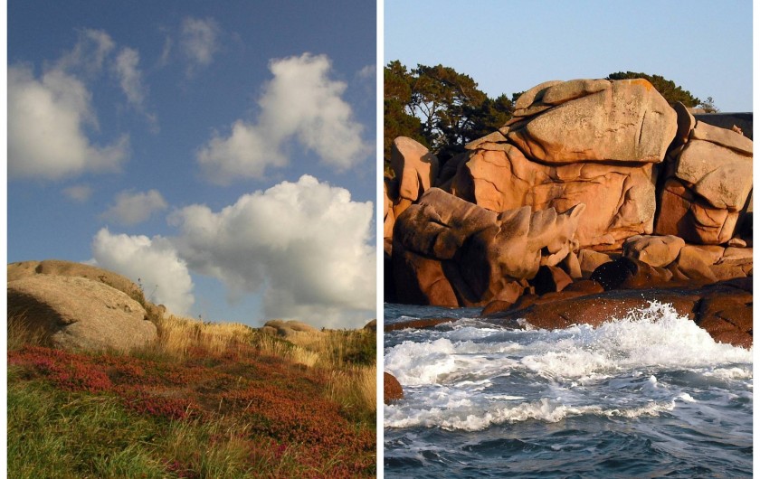 Location de vacances - Gîte à Perros-Guirec - Terre et mer pour les gîtes tiploum, Bretagne, france