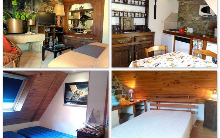 Location de vacances - Gîte à Perros-Guirec - maison typique, confortable, label 3*,  décoration soignée et charme