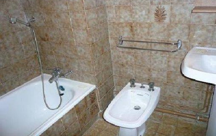 Location de vacances - Appartement à La Ciotat - Salle de bain