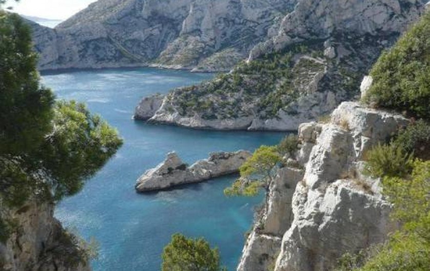 Location de vacances - Appartement à La Ciotat - Vue sur randonné des calanques,  nombreuses photos découvertes
