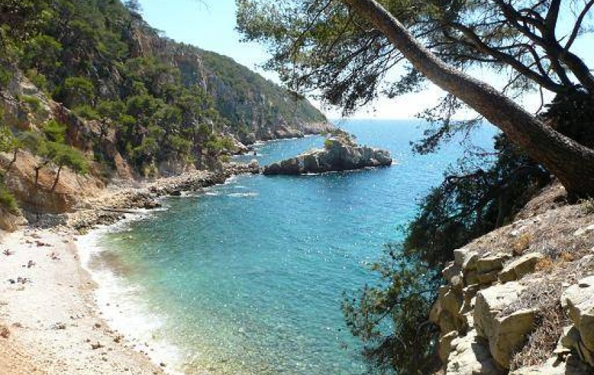 Location de vacances - Appartement à La Ciotat - Calanque prés Bandol.
