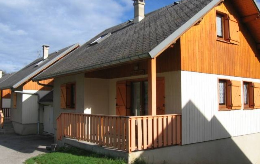 Location de vacances - Chalet à Lescheraines