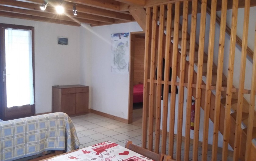 Location de vacances - Chalet à Lescheraines - salon