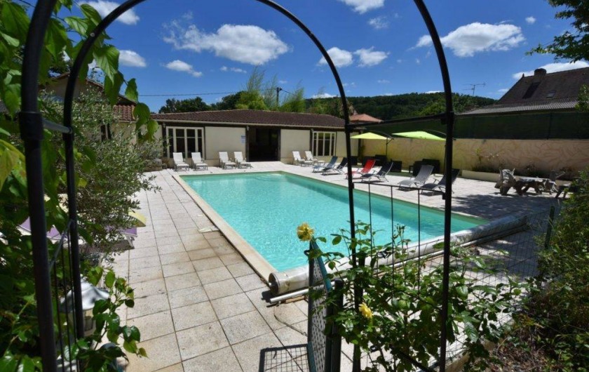 Location de vacances - Chambre d'hôtes à Lalinde - Piscine à partager