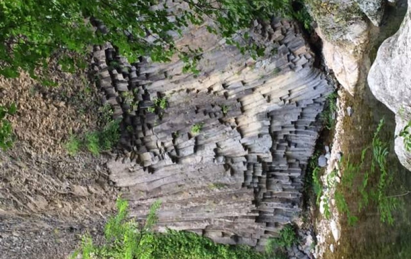 Location de vacances - Villa à Aubenas - Coulées basaltiques Jaujac  une des plus belles orgues d'Europe