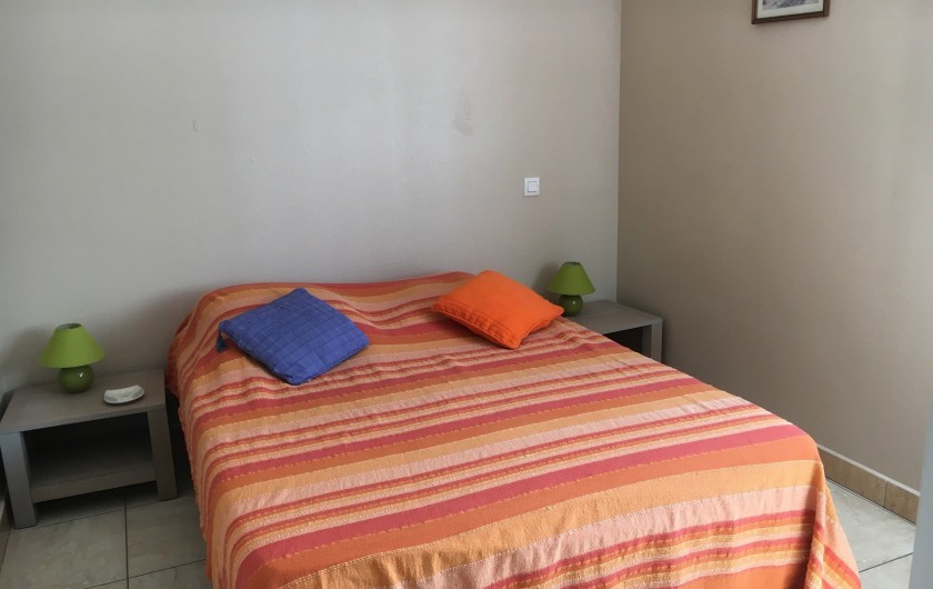 Location de vacances - Appartement à Valras-Plage - chambre lit 140