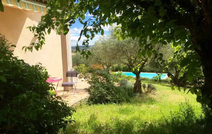 Location de vacances - Villa à Alès - Vue jardin