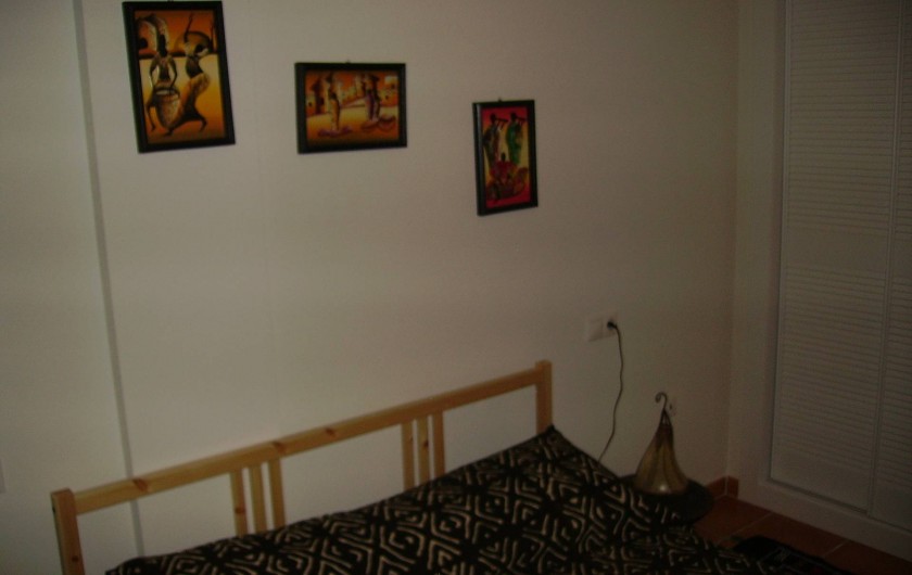 Location de vacances - Maison - Villa à Torrox Costa - Chambre 1 lit 140 balcon vue sur la mer