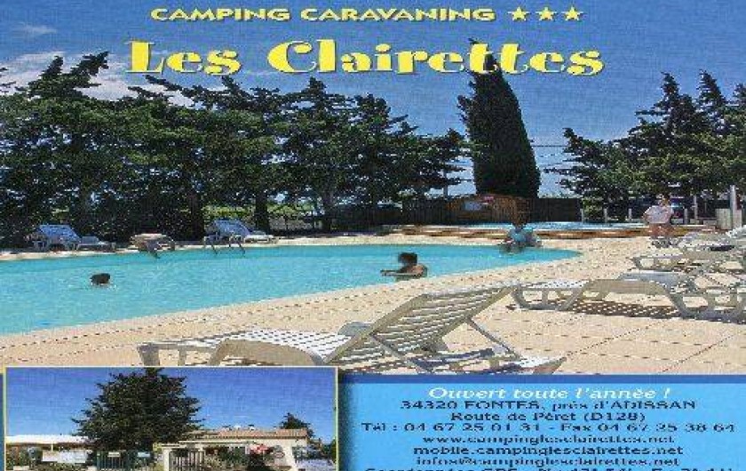 Location de vacances - Camping à Fontès
