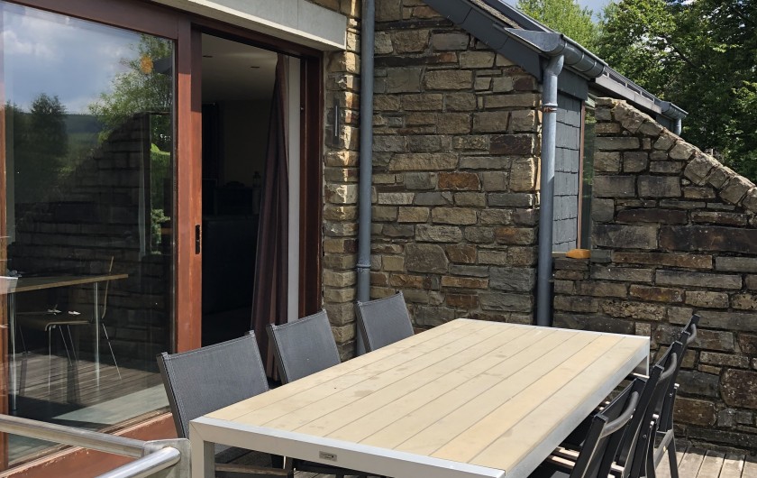 Location de vacances - Villa à Vielsalm - Terrasse
