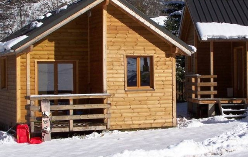 Location de vacances - Chalet à Les Deux Alpes - Les chalets de La Cascade en hiver