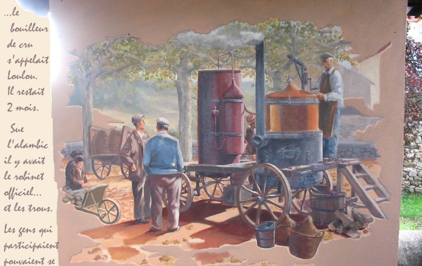 Location de vacances - Gîte à Meyras - Le bouilleur de cru