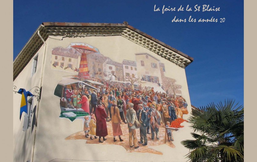Location de vacances - Gîte à Meyras - La foire de la Saint-Blaise