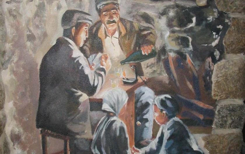 Location de vacances - Gîte à Meyras - La veillée au séchoir (1)