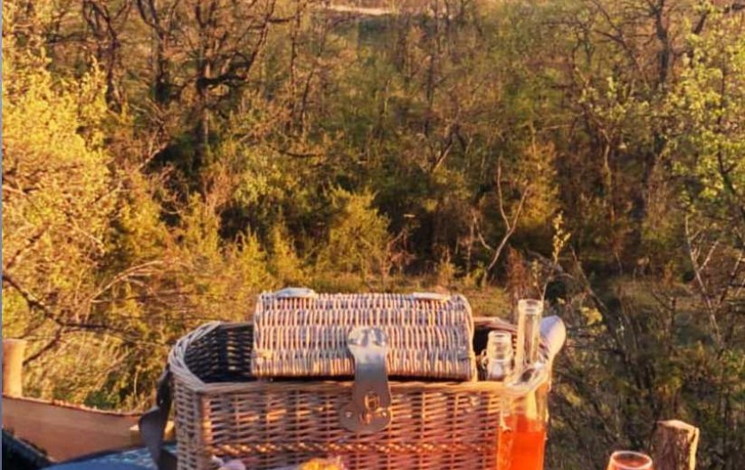 Location de vacances - Insolite à Labastide-de-Penne - panier repas du soir