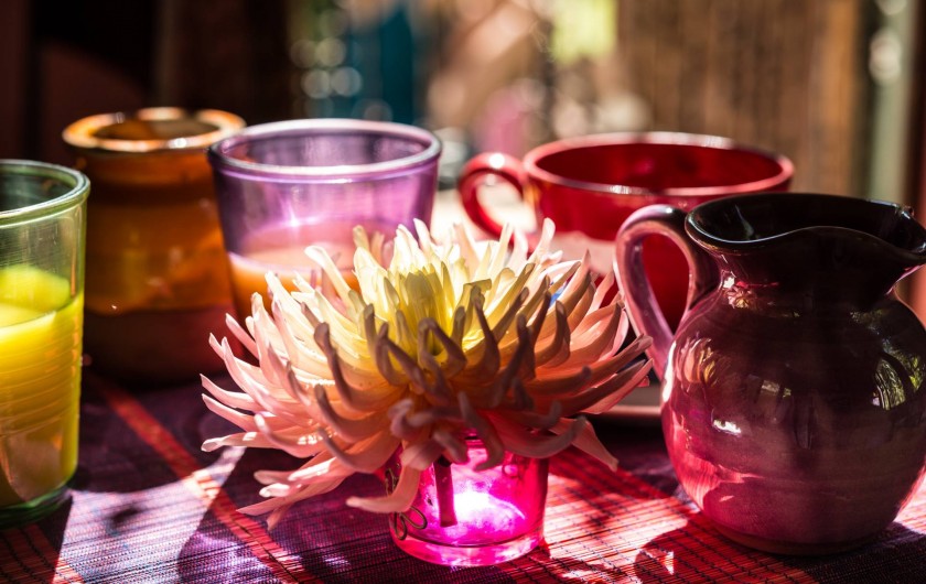 Location de vacances - Chambre d'hôtes à Marseille - les petits déjeuners dans nos chambres d'hôtes dans marseille