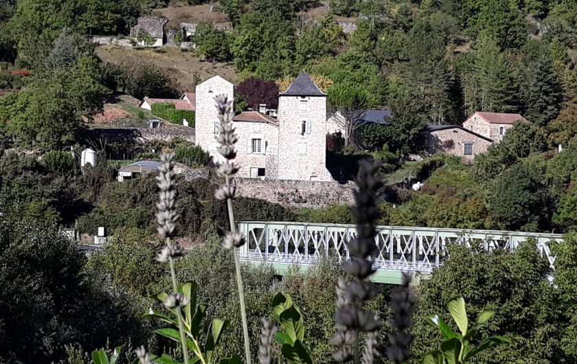 Location de vacances - Gîte à La Cresse - Vue de la terrasse
