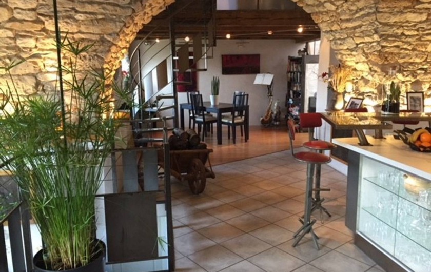 Location de vacances - Gîte à La Cresse - La pièce à vivre