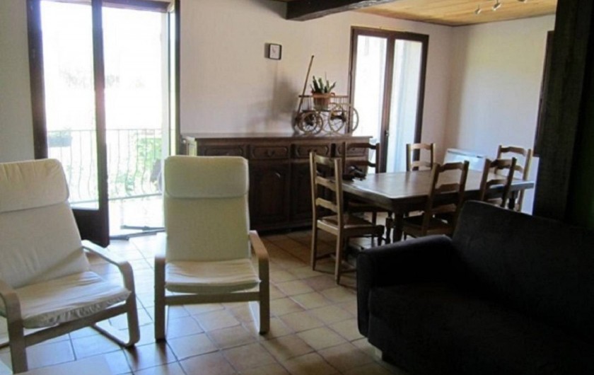 Location de vacances - Gîte à Puivert - Séjour (Gîte Terrasse)
