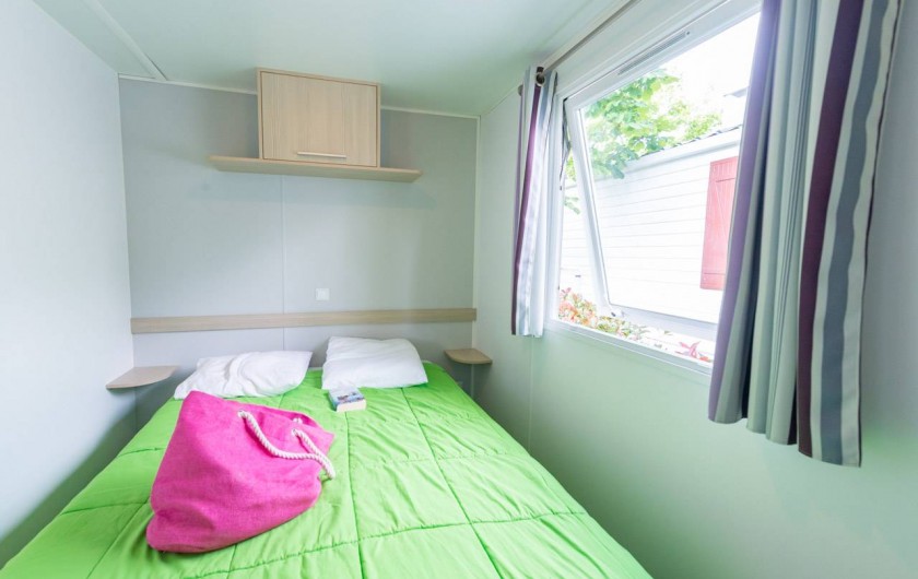 Location de vacances - Camping à Guérande - Mobil-home 2 chambres 1 salle de bains