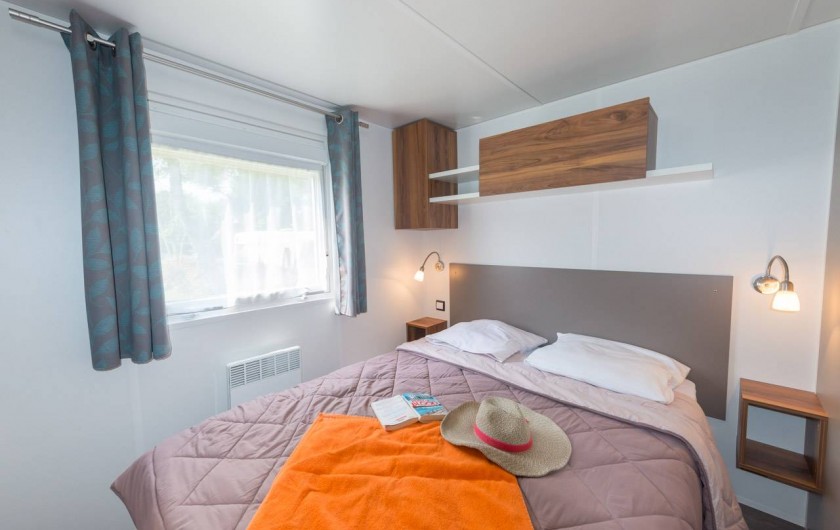 Location de vacances - Camping à Guérande - Mobil-home LUXE 3 chambres 2 salles de bains 2wc