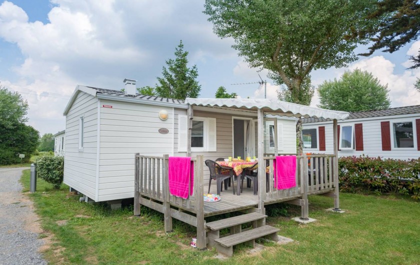 Location de vacances - Camping à Guérande - Mobil-home 2 chambres 1 salle de bains
