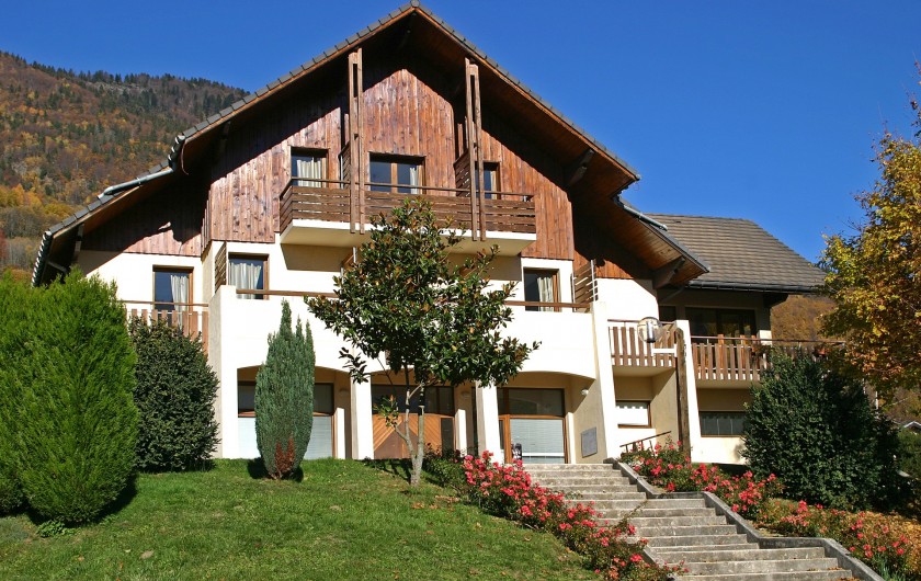 Location de vacances - Chalet à Saint-Georges-d'Hurtières - Gîte de Rochebrune