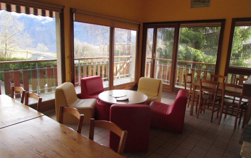 Location de vacances - Chalet à Saint-Georges-d'Hurtières - Salon