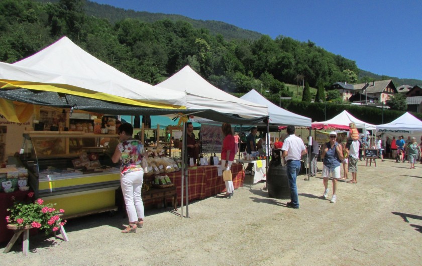 Location de vacances - Chalet à Saint-Georges-d'Hurtières - Fête au village