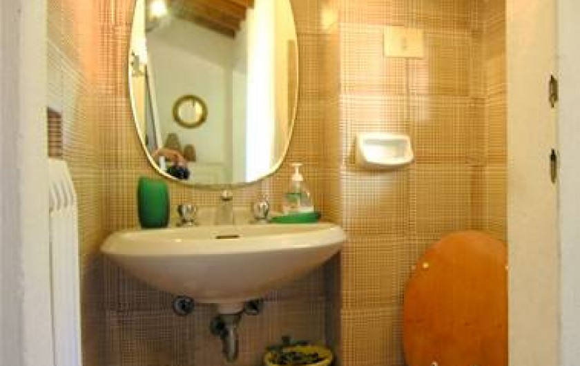 Location de vacances - Villa à La Spezia - Toilet en haut