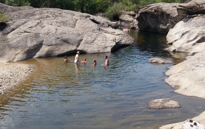 Location de vacances - Gîte à Gagnières - La rivière de notre Enfance !