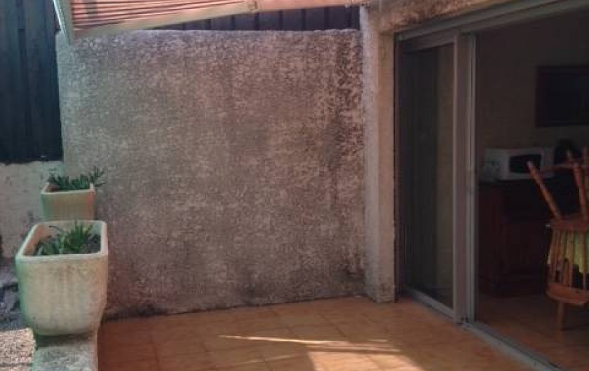 Location de vacances - Appartement à Le Cap d'Agde - terrasse
