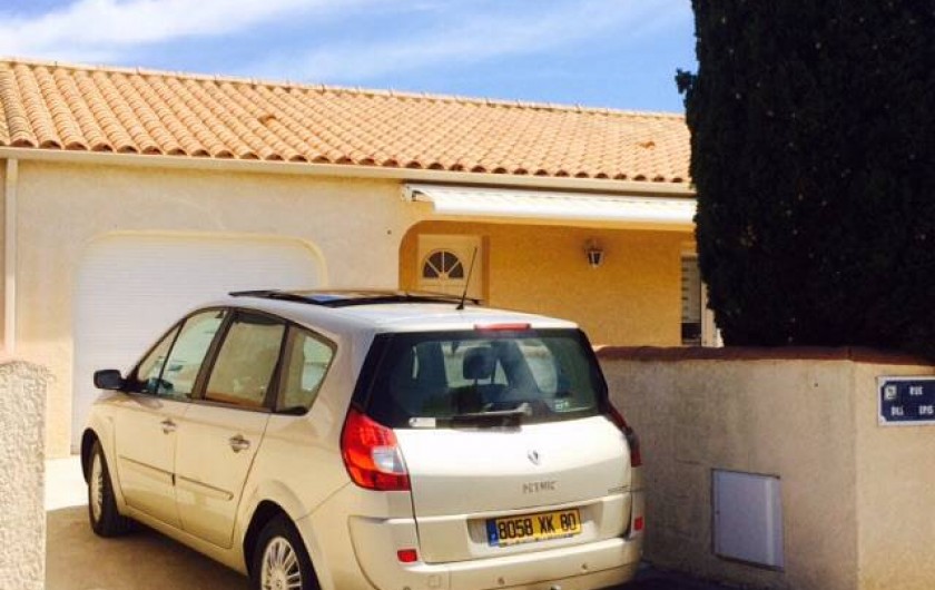 Location de vacances - Villa à Frontignan - Place de parking privative
