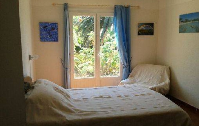 Location de vacances - Appartement à Cargèse - Chambre 1 du RDC