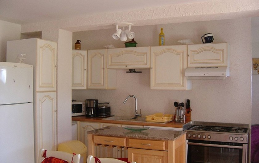 Location de vacances - Appartement à Cargèse - Cuisine du RDC